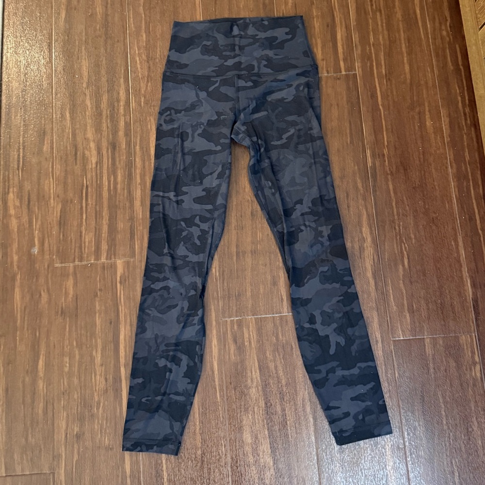 Lululemon Align Leggings in camo pattern